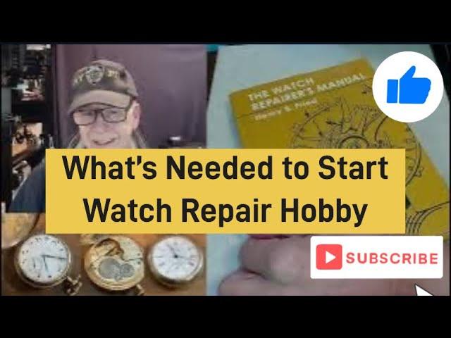 Basic Tools of Watch Repair as a Hobby