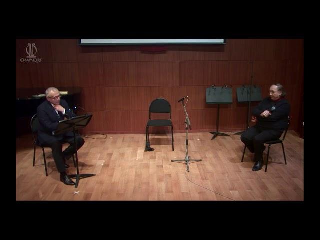 Vladimir Tarnopolski. Concert–portrait at the Moscow Philharmonic Society, 1st part.