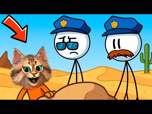 НОВЫЙ ГЕНРИ СТИКМАН The Henry Stickmin Collection Весёлый Кот