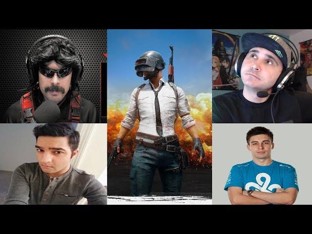 TWITCH SQUAD - Summit1g + DrDisrespect + Shroud + LiriK FULL GAME 4 (PlayerUnknown's Battlegrounds)