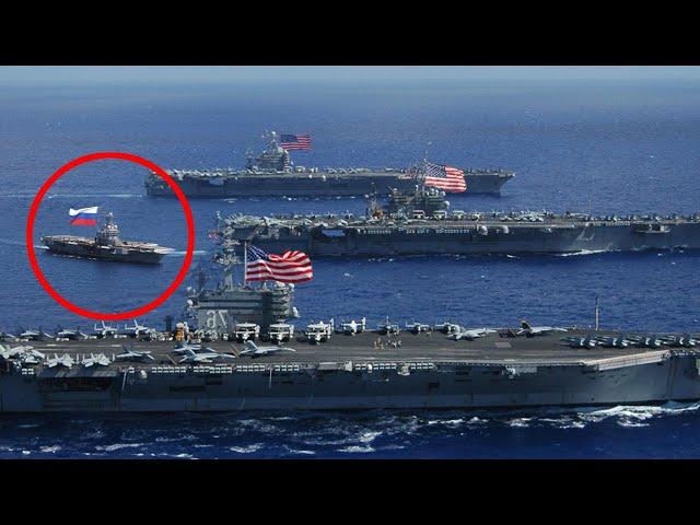 Russian SPY Ship STALKS US Navy Aircraft Carrier, Then THIS Happened…