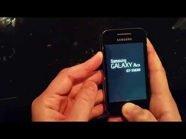 Reset Samsung Galaxy Ace s5830i/5839i (Hard Reset)