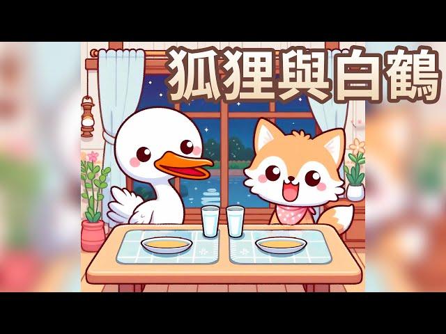 【 佳佳老師說故事 】EP198《 狐狸與白鶴 》｜兒童故事繪本｜幼兒睡前故事