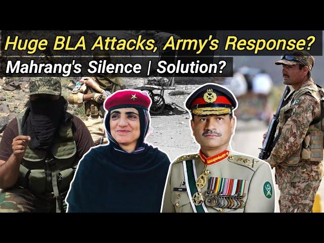 Huge Attacks in Balochistan | Mahrang's Silence | Pakistan Army's Response | Conflict Card Raad