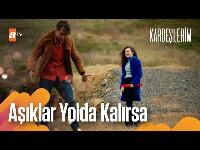 Asiye ve Doruk yolda kalırsa! - Kardeşlerim Arşiv Sahneler