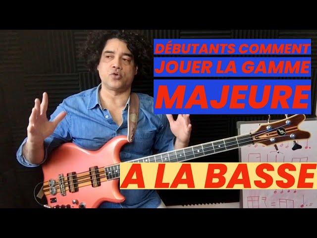 Maîtrisez la gamme majeure à la basse : Conseils pour débutants