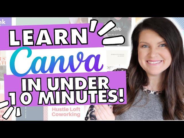 Have 10 minutes? I’ll make you a designer! | Canva for Beginners + Small Business 2024