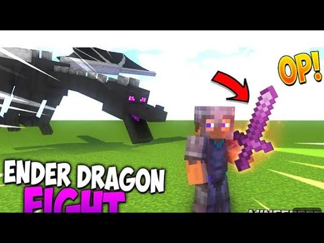 DEFEATING THE ENDER DRAGON! (Minecraft  #minecraft #gaming #viralvideo