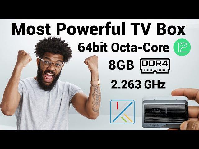 Edge2 Most Powerful DIY 64bit 8GB DDR4 Octa Core TV Box Known To Man