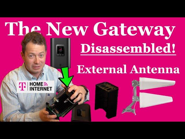  Disassembled! Arcadyan KVD21 T-Mobile 5G Home Internet New Gateway - External Antenna, Battery