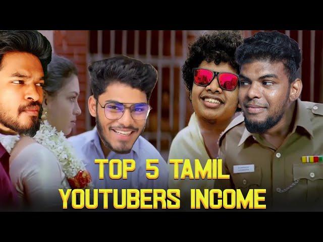 Top 5 Tamil YouTubers Income Reveal | Raabi | #raabi #ttfvasan