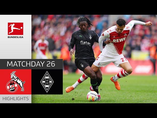 Intense Rhine Derby | 1. FC Köln - Borussia M'gladbach 0-0 | Highlights | MD 26 – Bundesliga 22/23