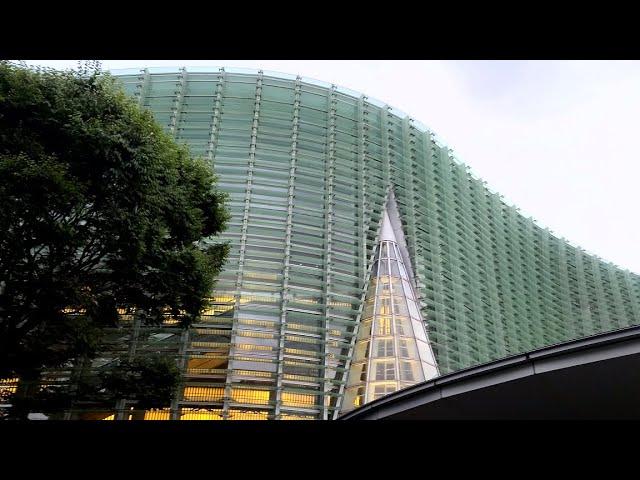 [4K] The National Art Center, Popular Tourist Attraction in Roppongi, Tokyo, Japan