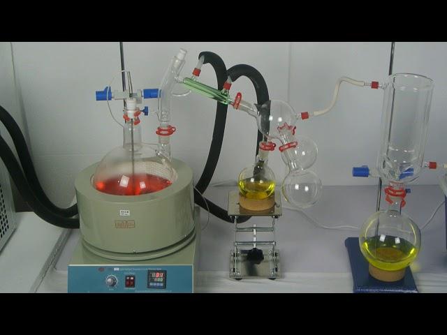 5L Short path distillation with vacuum pump and chiller