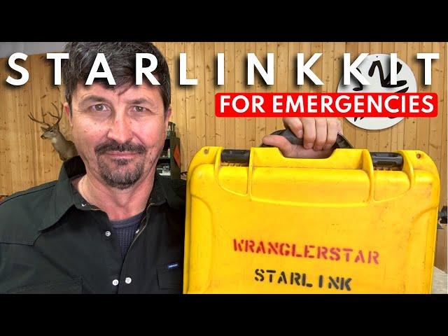 Why You Need This Portable Starlink Kit for Disaster Survival!