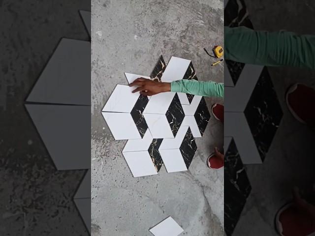 3d tiles design #shorts #unique #shortsfeed #youtubeshorts