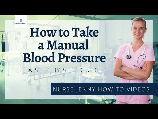 How to Take a Blood Pressure Manually | The Correct Way!