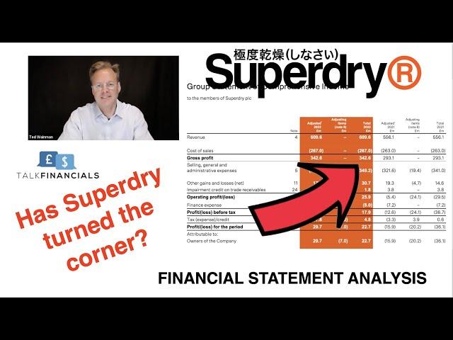 Superdry 2022 - Financial Analysis: Has this retailer turned the corner?