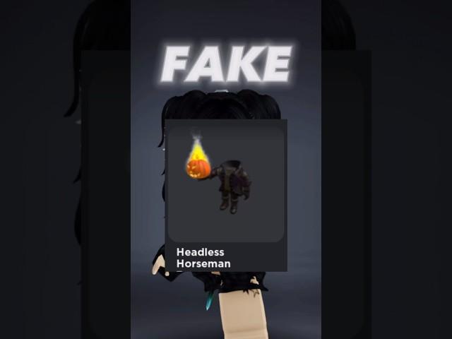 Fake headless #roblox #robloxshorts #viral #headless