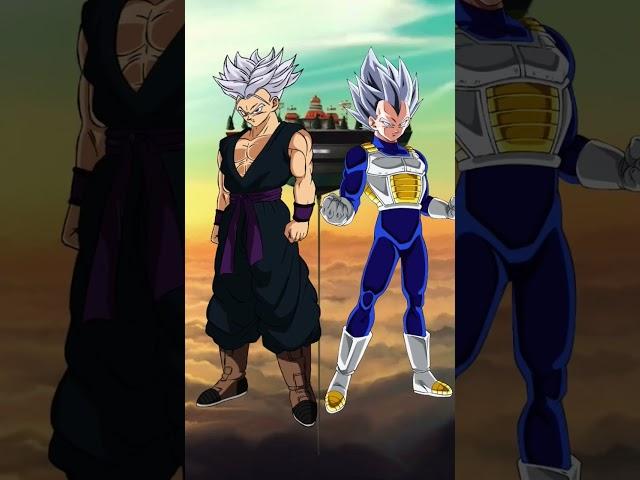 Father vs Son ( Battle) Omni God Vegeta vs Omni God Trunks #anime #db #dbd #goku