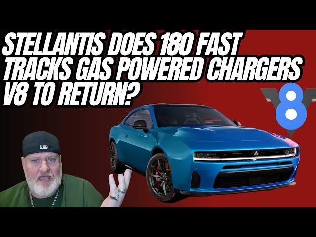 Stellantis Does 180 Turn On Gas Powered Cars, V8 Coming Back To Charger?