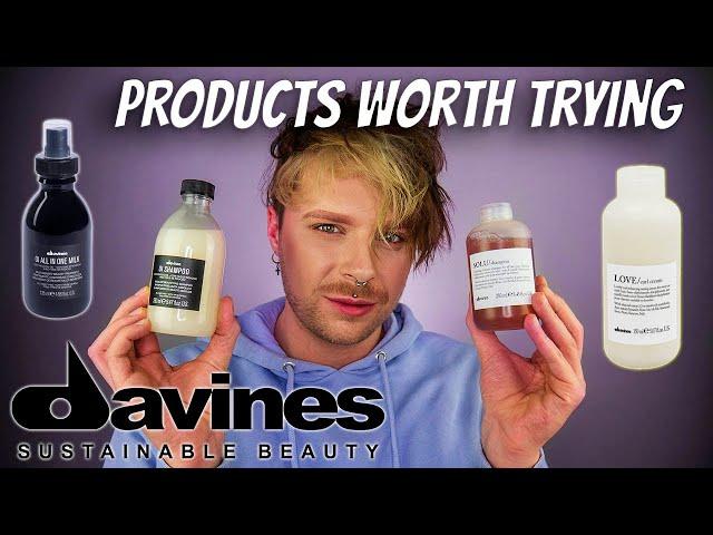 DAVINES HAIR PRODUCTS | Best Eco Friendly Hair Products | Shampoo With Spf | Products For Curly Hair