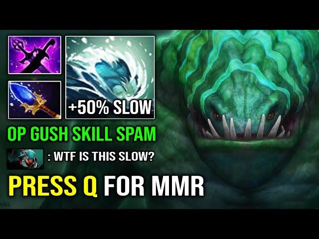 NEW 1v5 Offlane Tidehunter Press Q For Easy MMR 1st Item Scepter +50% AoE Slow Skill Spam Dota 2