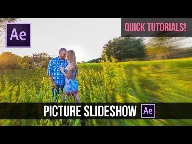 Quick Tutorials: Awesome Picture Slideshow Presentation in After Effects