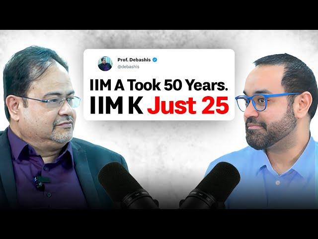 What Makes IIM Kozhikode Different from Other Top IIMs? Ft. Prof. Debashis, Director IIM Kozhikode