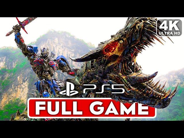 TRANSFORMERS RISE OF THE DARK SPARK PS5 Gameplay Walkthrough FULL GAME [4K ULTRA HD] - No Commentary