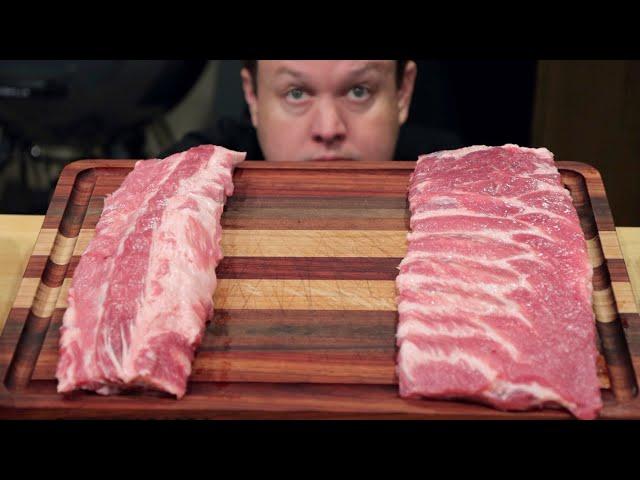 Spare Ribs vs Baby Back RIBS | What's the difference?!?