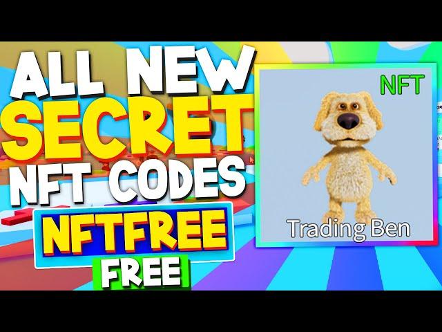 ALL NEW *NFT BEN* CODES in POP IT TRADING CODES! (Pop It Trading NFT Codes)