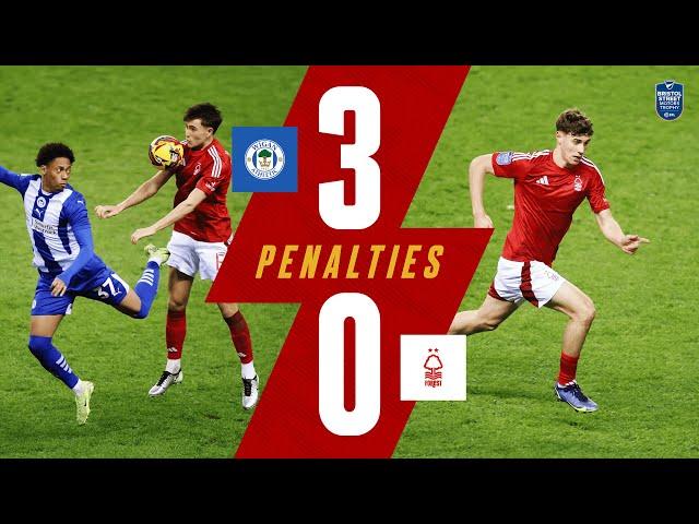 Wigan Athletic 0-0 Forest (3-0 pens) | Bristol Street Motors Trophy Highlights