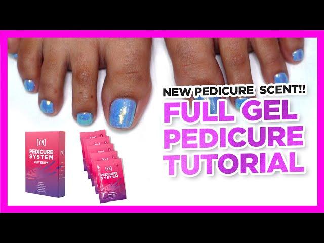 Full Gel Pedicure Tutorial | New Young Nails Very Berry Pedicure Kit