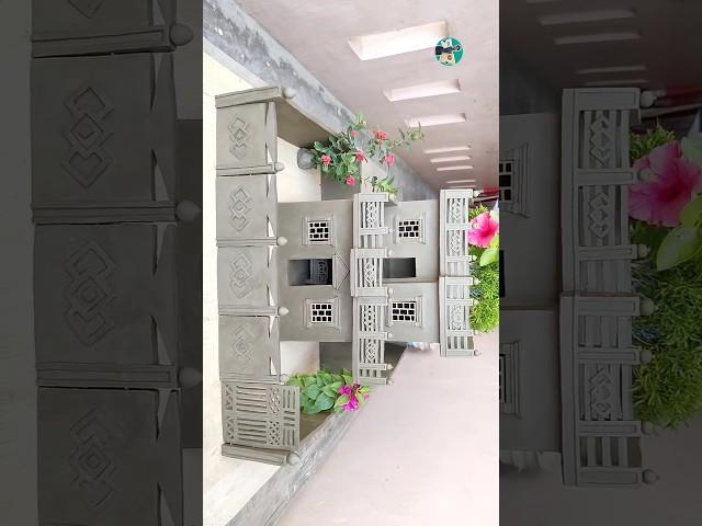 Amezing technique bulb DIY miniature house ll  ll #niroyadavartcraft  #house #diy #shots #miniature