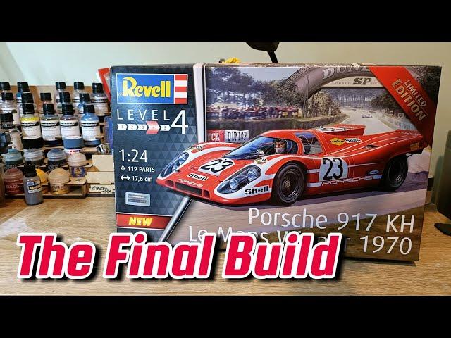 Revell Porsche 917KH 1970 Le Mans winner - The Final Build!