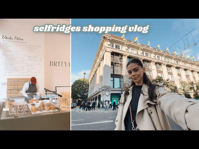 Come Shop With Me: Selfridges London + a new COOKIE DOUGH restaurant ️