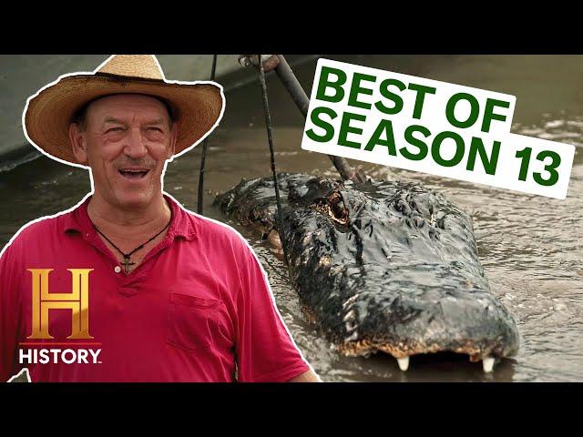 Swamp People: OUT OF CONTROL GATOR BRAWLS *TOP MOMENTS OF SEASON 13*