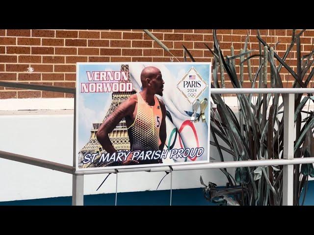 Morgan City honors USA Olympic gold medalist track star Vernon Norwood