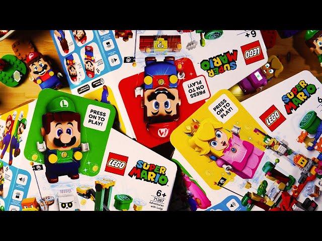 ALL Adventures with Mario ,Luigi and Peach　LEGO SUPER MARIO