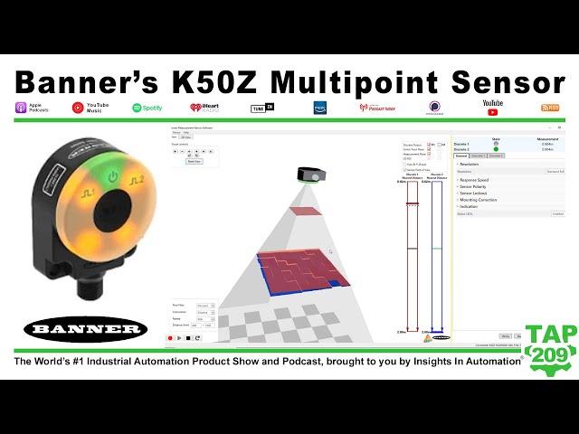 Banner's K50Z Multipoint Sensor