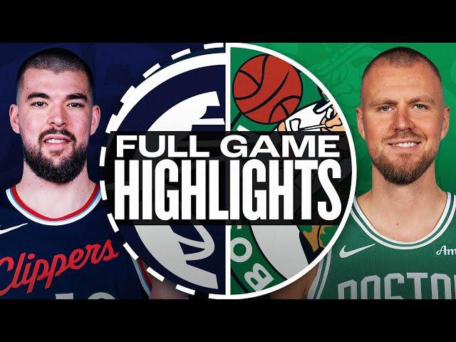 CLIPPERS at CELTICS | FULL GAME HIGHLIGHTS | November 25, 2024