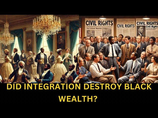 What happened to black wealth? Did integration destroy black wealth and towns?