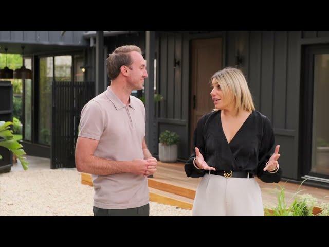 Steph and Gian's Japandi home from The Block 2023 on Open Homes Australia