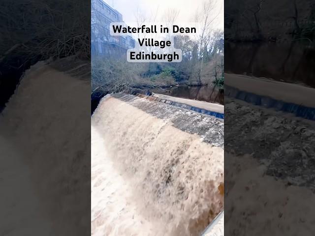 Secret Waterfall in the Heart of Edinburgh