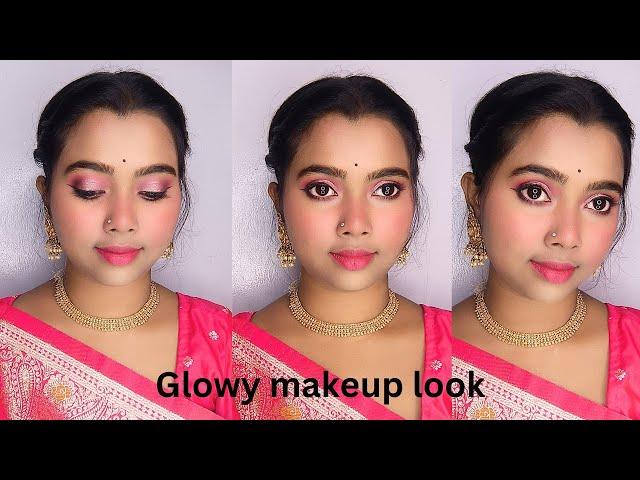 Blue heaven foundation under 50 simple makeup tutorial and glowy#makeup