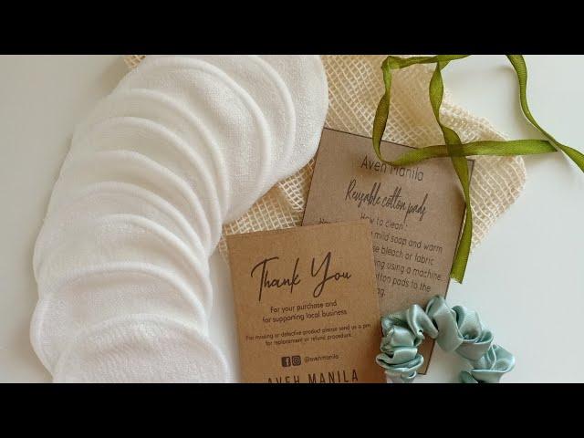 Reusable Facial Cotton Pads| Washable Cotton Pads | Jea Chan #Shorts