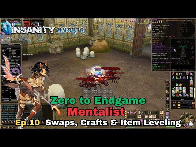 Insanity FlyFF - ZTE Mentalist Series Ep.10 - Item Leveling (Beginner)