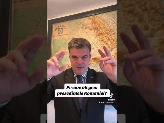 prof.univ.dr.Nicolae Radu - Pe cine alegem presedinte al Romaniei?Trei intrebari si trei raspunsuri?