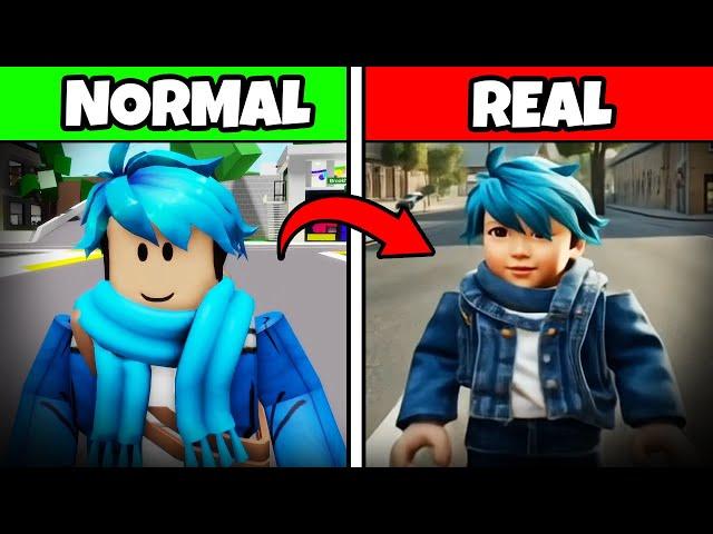 I Made POPULAR ROBLOX GAMES REALISTIC...